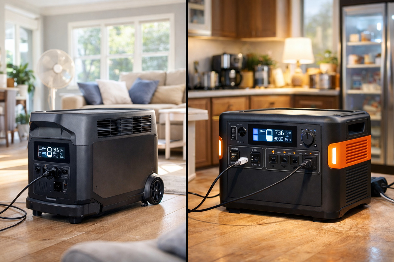 Ecoflow Delta Pro 3 Vs Jackery 3600 Plus Which Solar Generator Wins