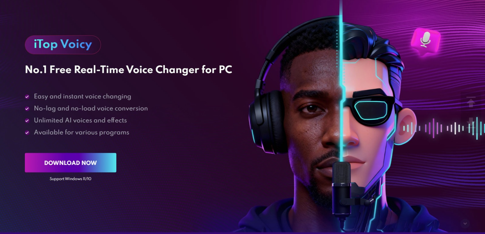 How To Use ITop Voicy To Change Your Voice Live