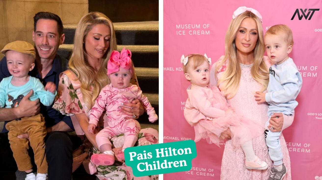 Paris Hilton Children Meet Phoenix and London Reum