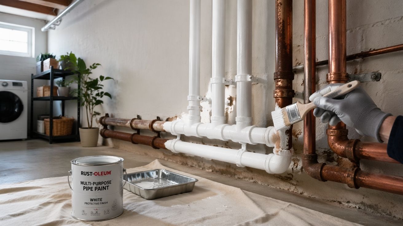 Plumbing in the UK An Expert Guide to Painting House Plumbing Pipes