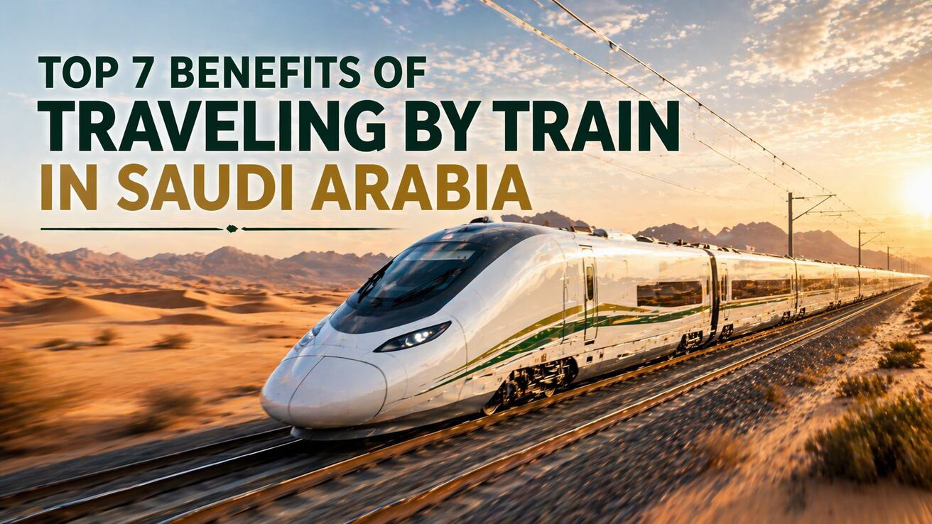 Top 7 Benefits Of Traveling By Train In Saudi Arabia (Speed, Comfort & Cost)