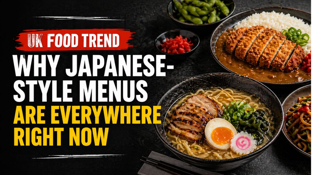 UK Food Trend: Why Japanese-Style Menus Are Everywhere Right Now