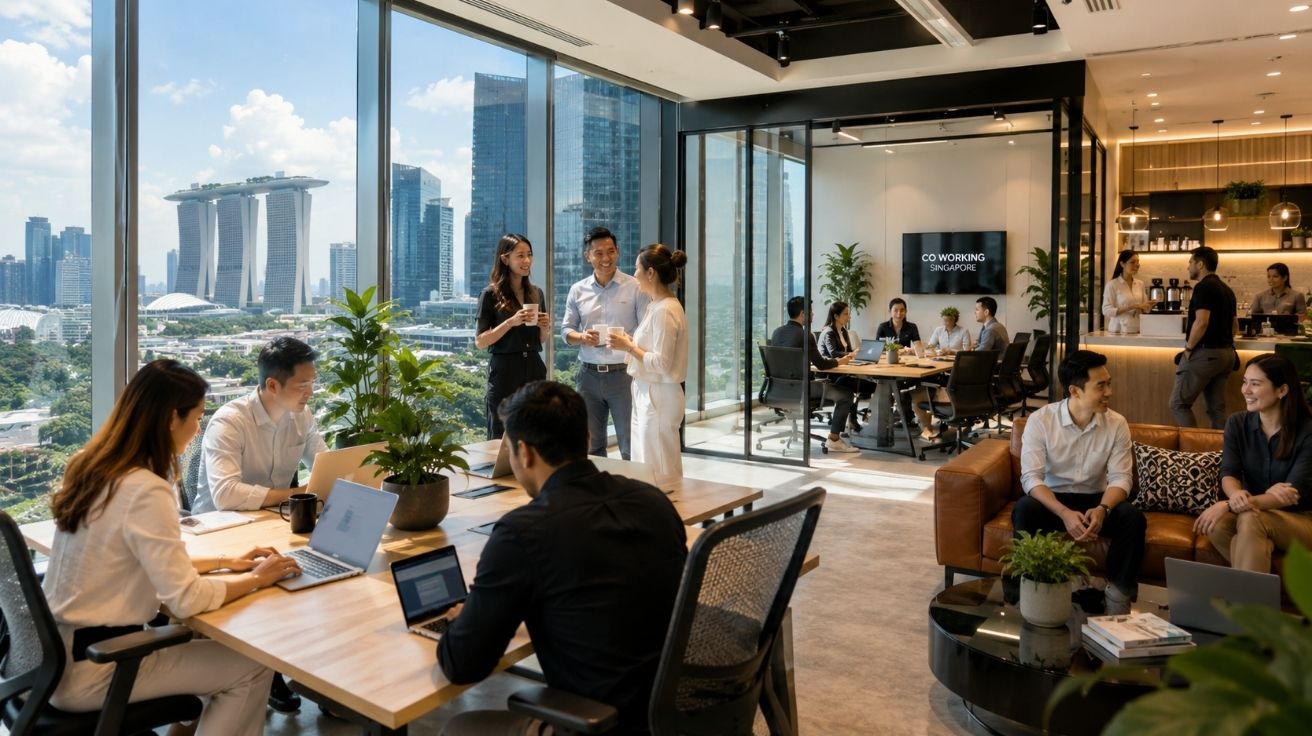 How a Co Working Space Singapore Boosts Productivity and Networking