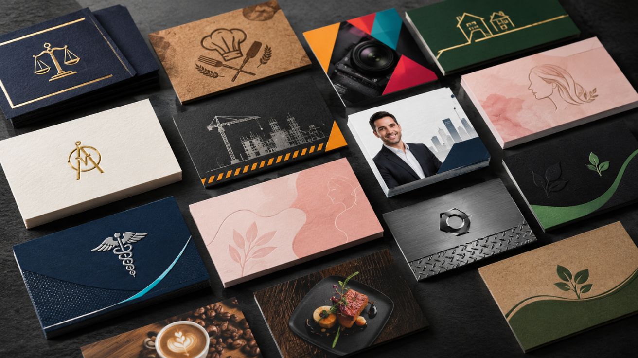 Business Card Design by Industry The Complete 2026 Guide for 40+ Professions