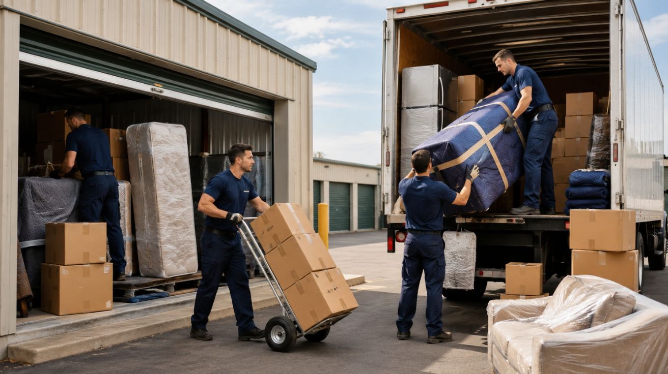 Can Professional Movers Move Items That Are Already in Storage