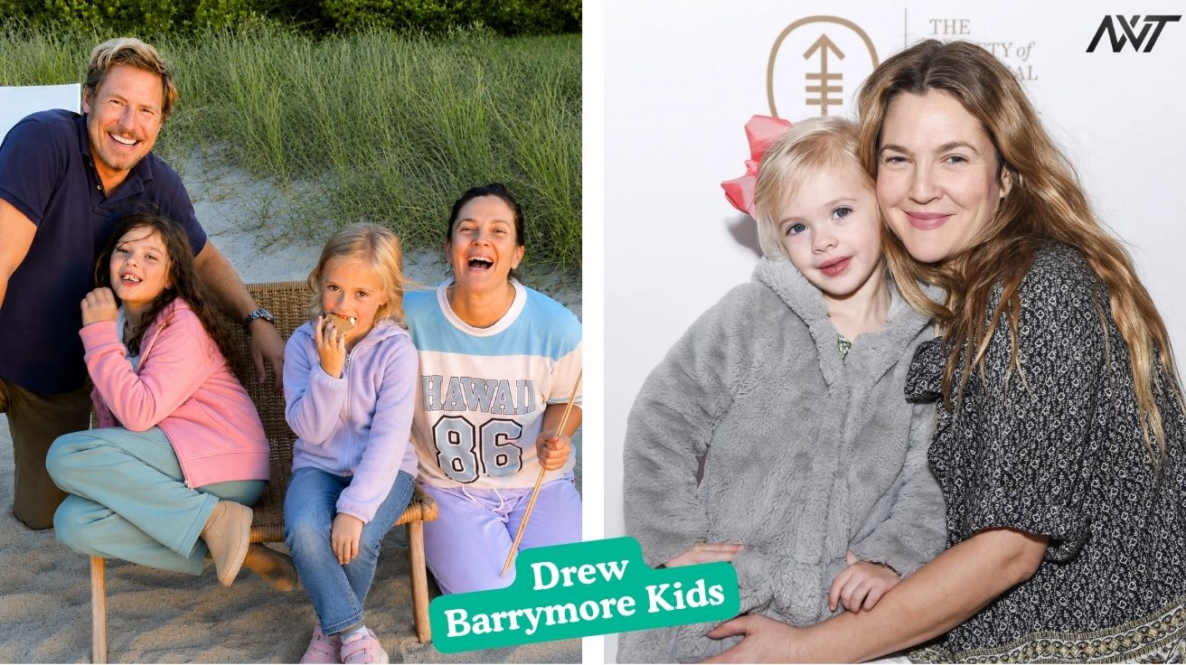 Drew Barrymore Kids Getting to Know Olive and Frankie