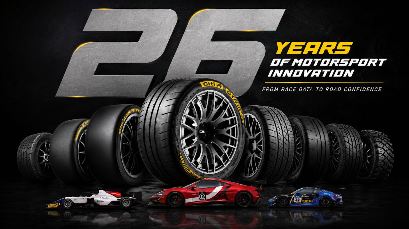 Giti Marks 26 Years of Motorsport Innovation From Race Data to Road Confidence