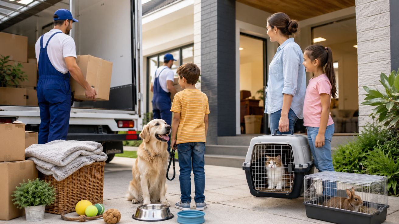 Moving House With Pets How to Keep Them Calm During the Move