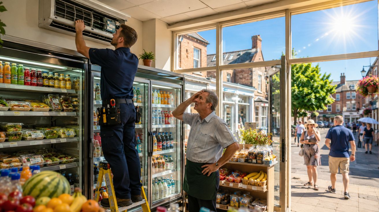 Why a British Heatwave Is the Worst Time to Be a Small Shop Owner