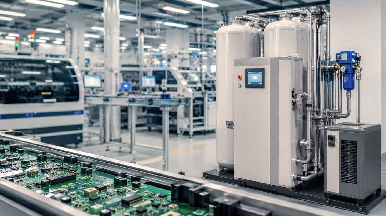 7 Reasons US Electronics Manufacturers Are Switching to On-Site Nitrogen Generators in 2025