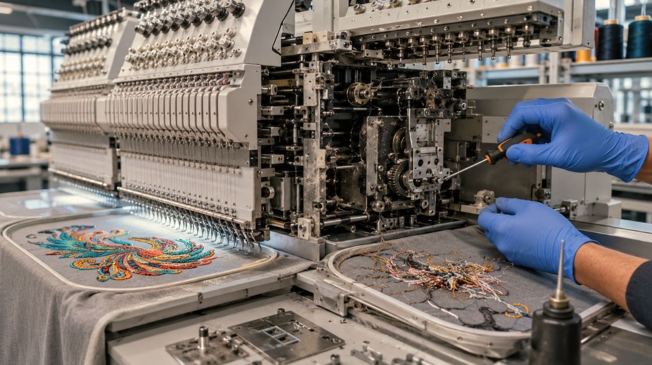 7 Signs Your Embroidery Machine Needs Servicing Before It Breaks Down Completely