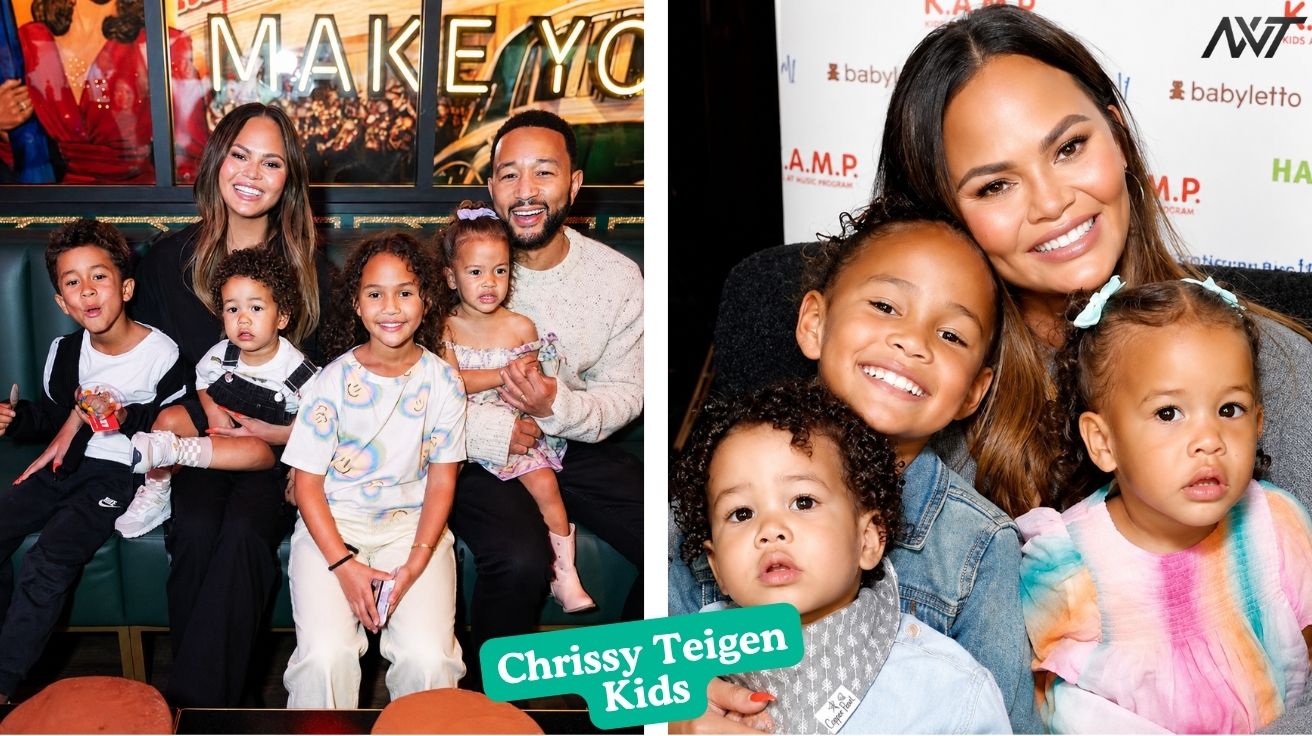 Chrissy Teigen’s Kids Meet Luna, Miles, Esti and Wren Today