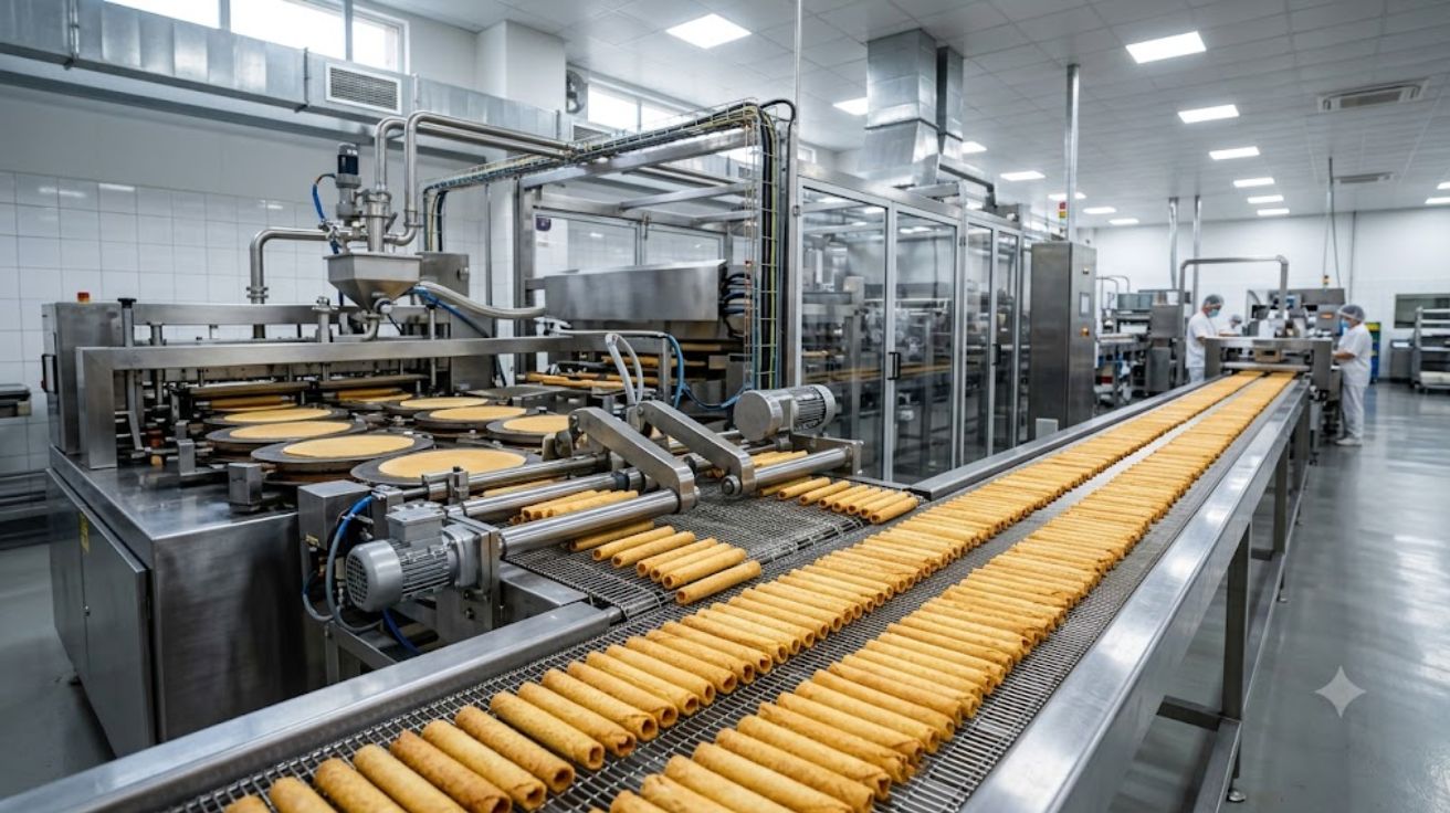Factory Layout Questions Before Buying an Egg Roll Line