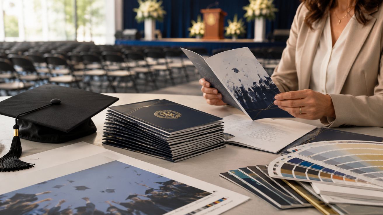 The Complete Checklist for Ordering Graduation Programs from a Professional Printer in the US