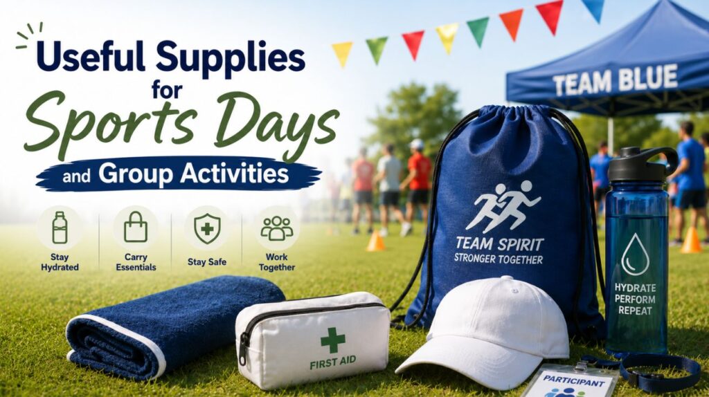 Useful Supplies for Sports Days and Group Activities