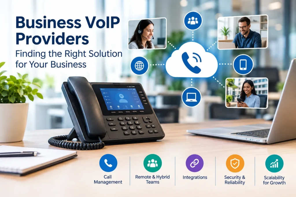 Business VoIP Providers Finding the Right Solution for Your Business