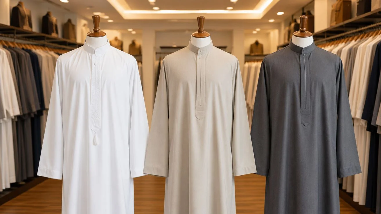 Mens Thobes – High Quality Modest Wear for Prayer, Eid, and Everyday Use